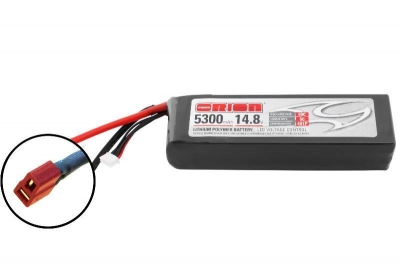 li-po 14,8в(4s) 5300mah 50c softcase deans plug with led charge status