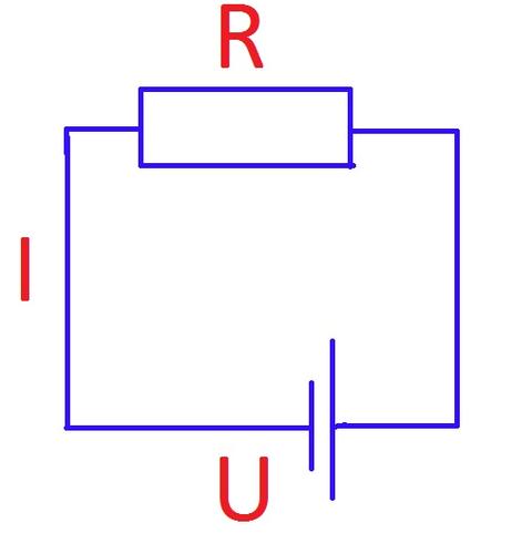 Закон ома для участка цепи схема цепи